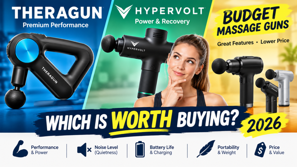 Theragun vs Hypervolt vs Budget Massage Guns (2026): Which Is Worth Buying?